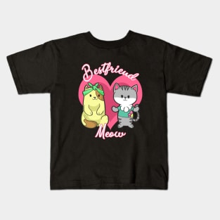 Best Friend Meow Kids T-Shirt